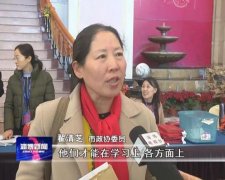 翟清芝參加淄博市政協十二屆三次會議